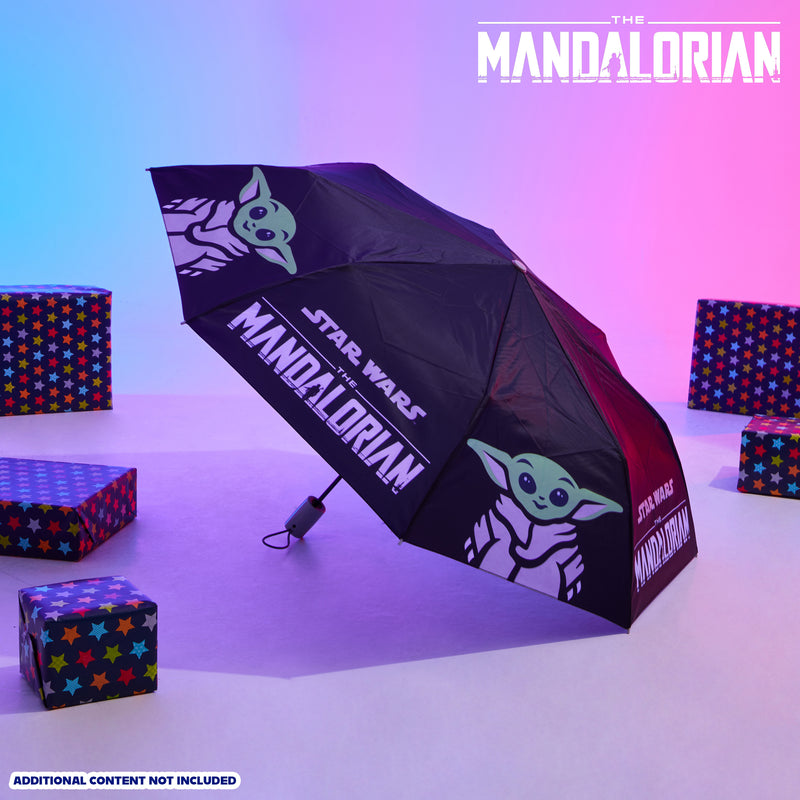 Disney The Mandalorian Folding Umbrella for Adults and Teenagers