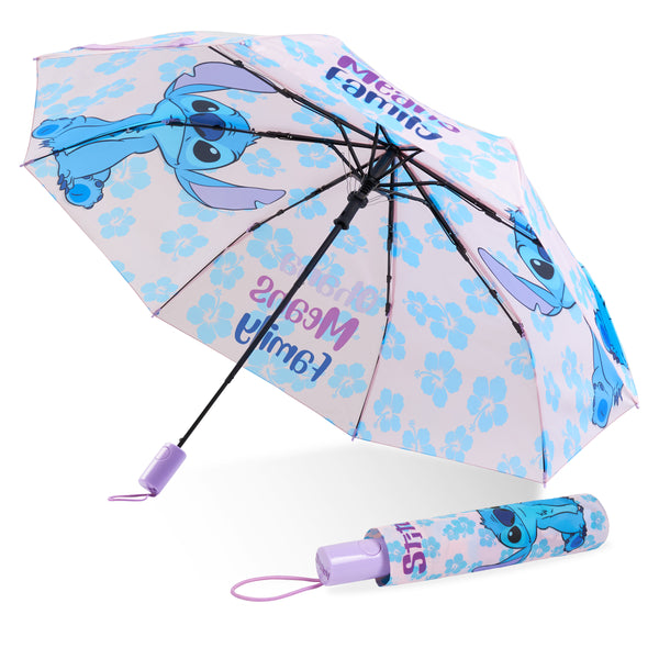 Disney Stitch Umbrella for Adults Teens Kids - Folding Telescopic Umbrella - Get Trend