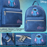 Disney Girls Backpack with Internal Pockets, Zipped Compartments - Girls Gifts