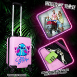 Disney Stitch Suitcase Hard Shell 49.5 x 32 x 21cm 28L Capacity - Get Trend