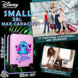 Disney Stitch Suitcase Hard Shell 49.5 x 32 x 21cm 28L Capacity - Get Trend