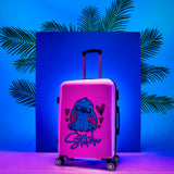Disney Stitch Suitcase Hard Shell 66.5 x 45.5 x 25.5cm 50L Capacity - Get Trend