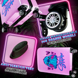 Disney Stitch Suitcase Hard Shell 66.5 x 45.5 x 25.5cm 50L Capacity - Get Trend