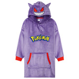 Pokemon Boys Oversized Fleece Hoodie with Sherpa-Lined Hood - Anime Gifts