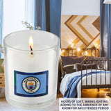 Manchester City F.C.Jar Candle Unscented - Supporter's Gifts for Men