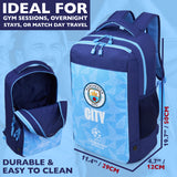 MANCHESTER CITY F.C. Backpack for Men Teens Rucksack Work Boys School Bag