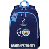 MANCHESTER CITY F.C. Backpack for Men Teens Rucksack Work Boys School Bag Official Merchandise Sports Travel Supporters' Gear Football Gifts for Men