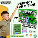 Minecraft Filled Pencil Case and Stationery Set for Kids - Green