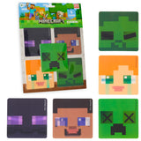 Minecraft 3D Stickers for Kids, Pack of 5 Lenticular Motion Stickers