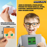 Minecraft 3D Stickers for Kids, Pack of 5 Lenticular Motion Stickers