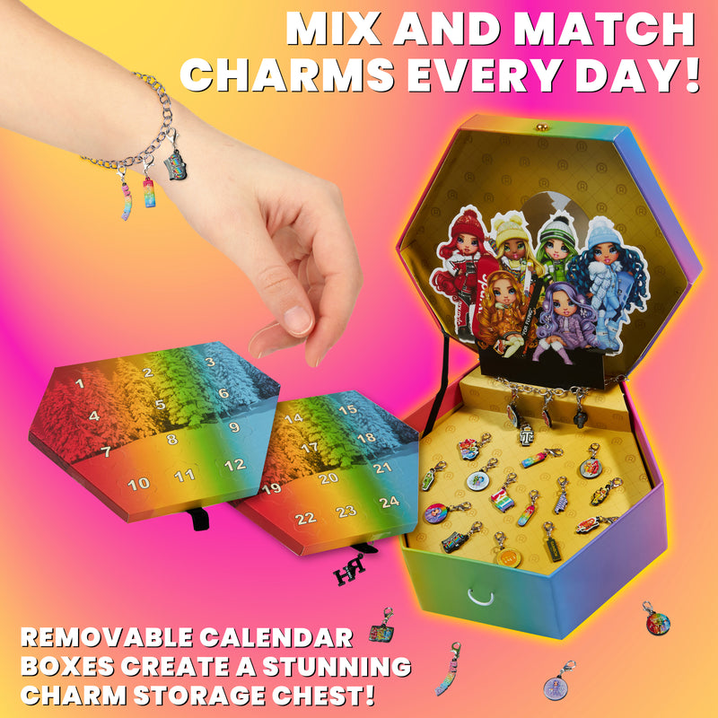 Rainbow High Advent Calendar 2023 for Girls - Jewellery Advent Calendar