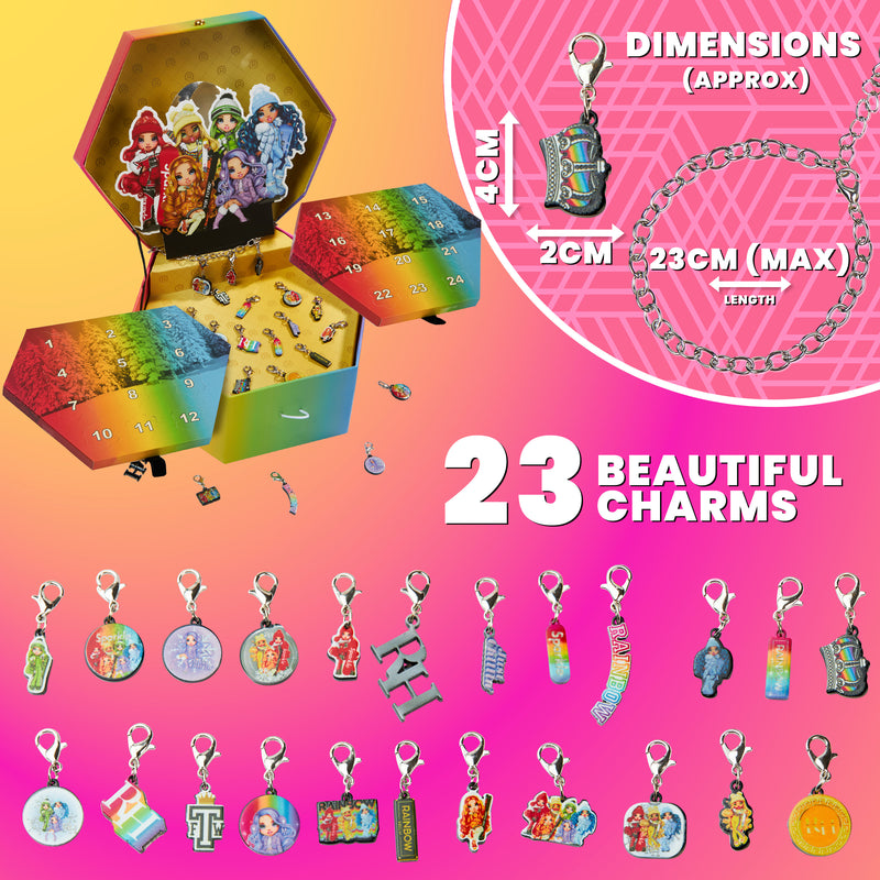 Rainbow High Advent Calendar 2023 for Girls Jewellery Advent Calendar