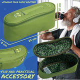 Rick and Morty Mens Toiletry Bags Wash Bag Travel Toiletries Bag for Men Teenagers