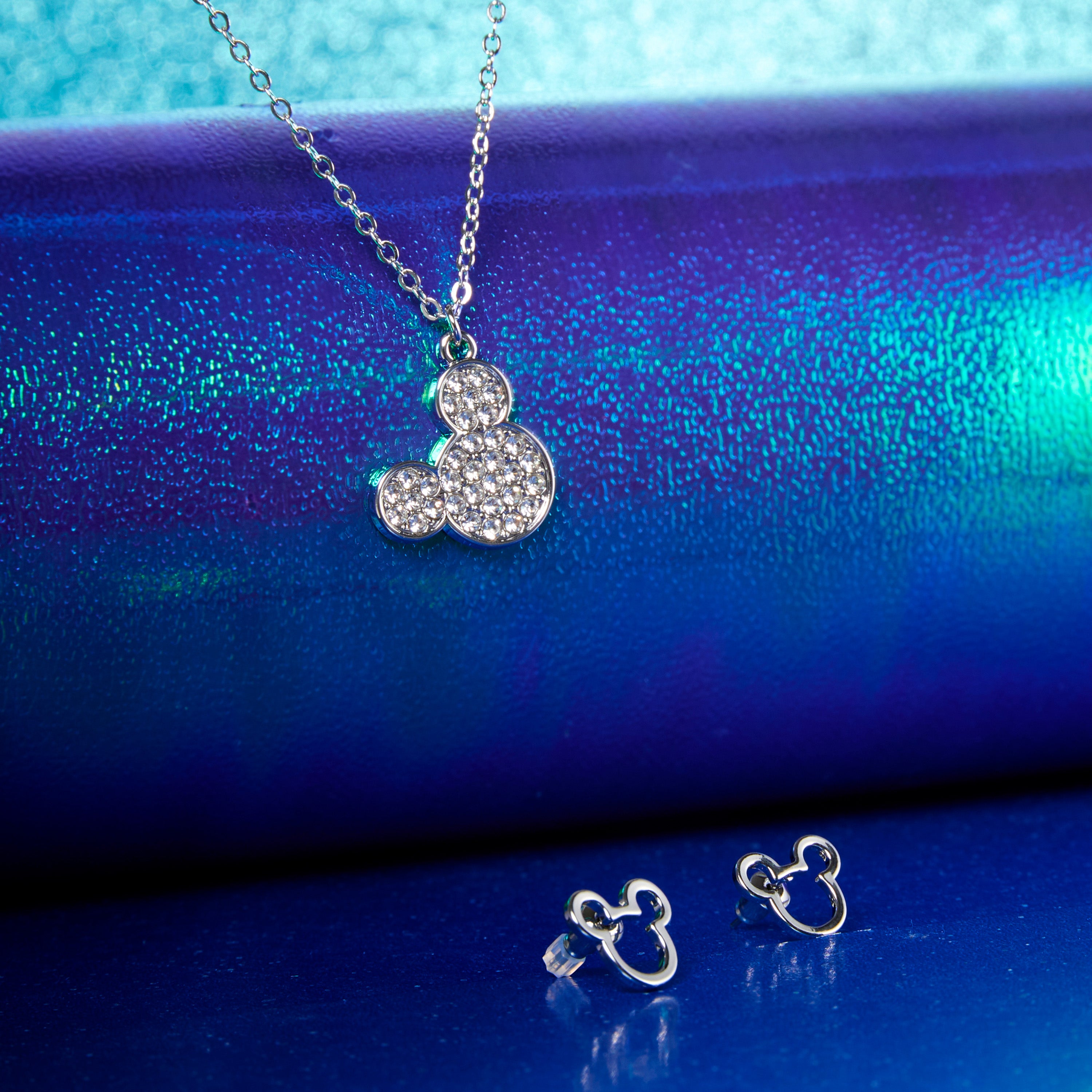 Disney Jewellery Set - Earrings, Bracelet & Necklace - Mickey - Get Trend