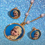 Disney Jewellery Set - Earrings & Necklace - Elsa - Get Trend