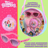 Disney Girls Handbag, Shoulder Bag with Hair Accessories and Sunglasses - Gifts for Girls