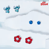 Disney Stitch Jewellery Sets for Girls - 3 Pairs of Stud Earrings - Get Trend