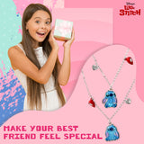 Disney Stitch Girls Jewellery Set, Friendship Necklace Set - Stitch Gifts - Get Trend