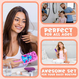 Disney Detangle Hair Brush for Women Teenagers Girls, Paddle Brush and Compact Mirror - Get Trend