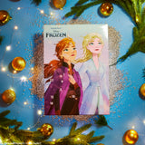 Disney Frozen Advent Calendar 2024, Girls Hair Accessories Countdown Calendar (Blue/Purple)