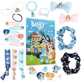 Bluey Advent Calendar 2024, Girls Hair Accessories Countdown Calendar