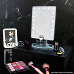 Disney The Nightmare Before Christmas LED Table Mirror with Trinket Tray (Grey) - Get Trend
