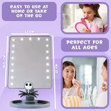 Disney The Nightmare Before Christmas LED Table Mirror with Trinket Tray (Grey) - Get Trend