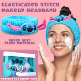 Disney Stitch Cooling Eye Mask Beauty Accessories Set - Stitch Gifts for Her (Blue)