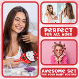 Roll over image to zoom in Hello Kitty Detangle Hair Brush for Women, Teenagers, and Girls, Kawaii Hair Accessories - Cute Gifts for Her (Red Hello Kitty 1 Pcs)