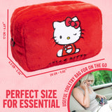 Hello Kitty Fluffy Toiletries Bag, Cute Makeup Bag Travel - Gifts for Her