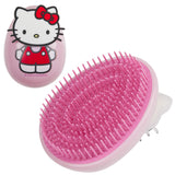 Hello Kitty Detangle Hair Brush for Women, Teenagers, and Girls, Kawaii Hair Accessories - Cute Gifts for Her (Pink Hello Kitty 7 Pcs)