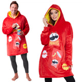 Pringles Hoodie Blanket for Adults and Teenagers - Get Trend