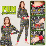 Shrek Christmas Matching Family Pyjamas , Matching PJs for Women, Men, Teens, Kids