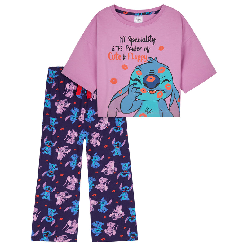 Disney Stitch Girls Pyjamas Set for Kids