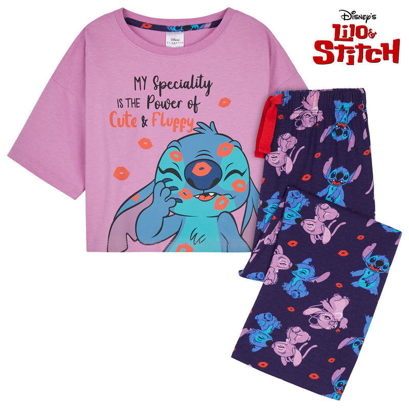 Disney Stitch Girls Pyjamas Set for Kids - Get Trend