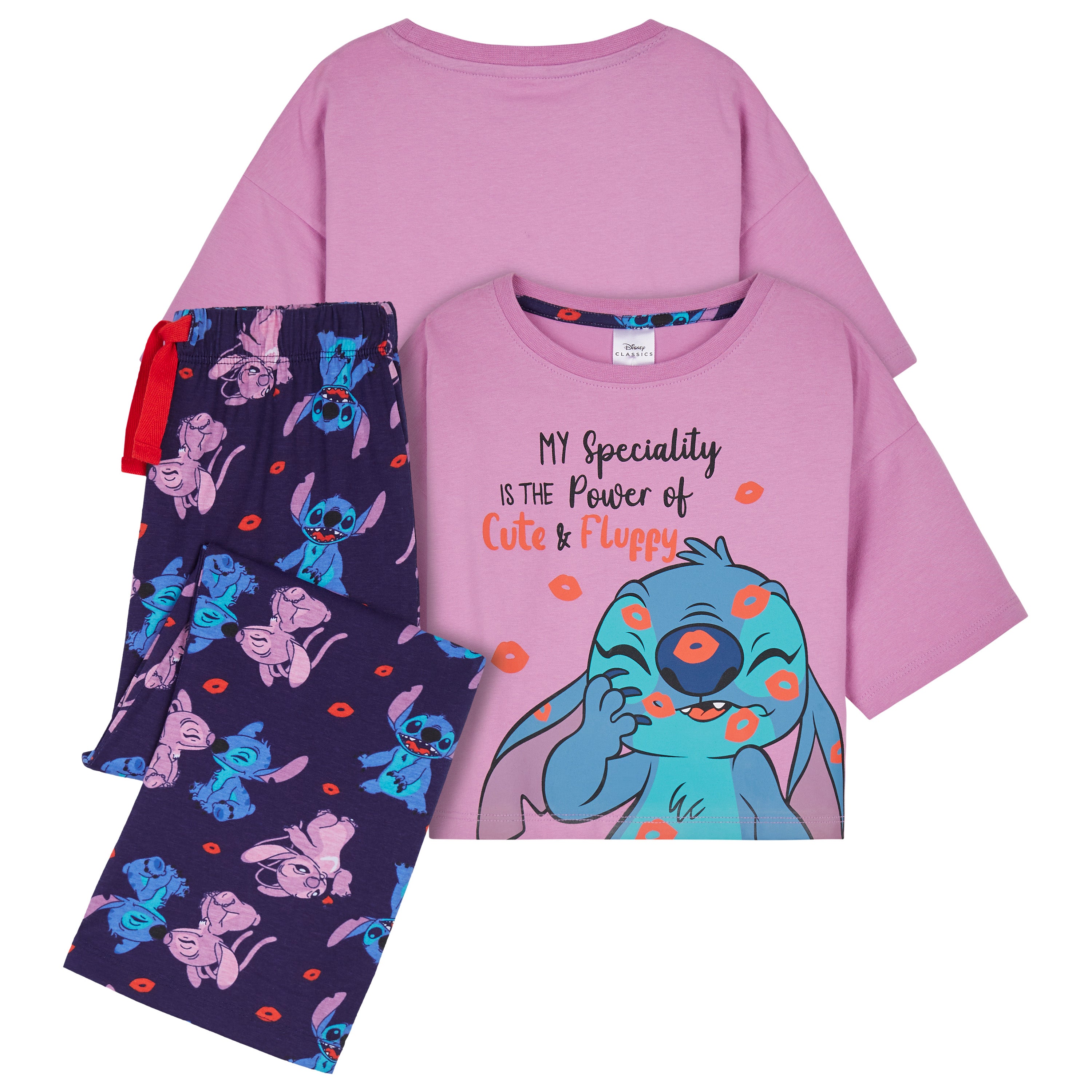 Disney Stitch Girls Pyjamas Set for Kids - Get Trend