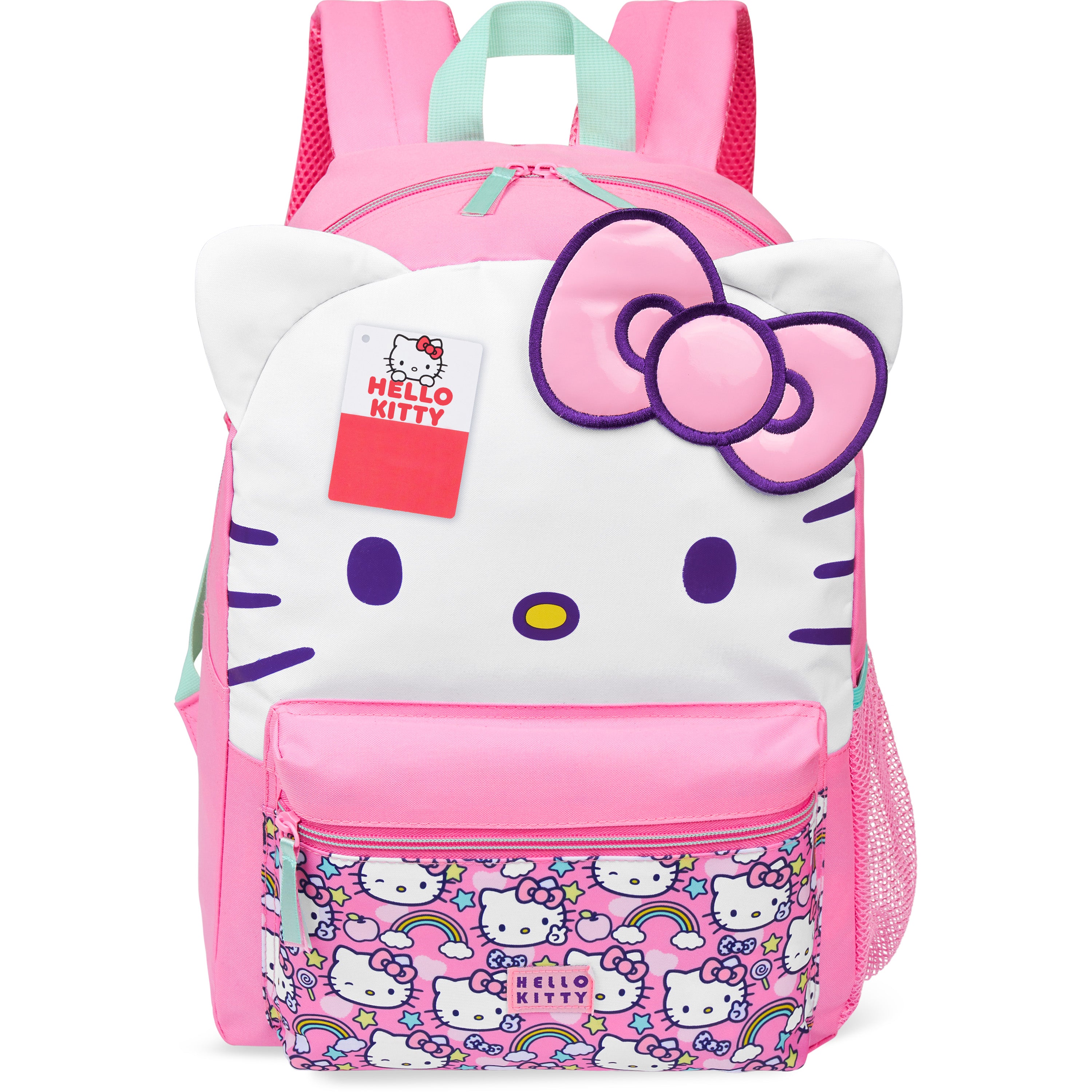 Hello Kitty Sanrio Backpack for Girls Tweens Kawaii Rucksack School Bag Lightweight Teens Anime Daypack for PE Sports Holiday Travel Sleepovers - Get Trend
