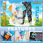 Pokemon Boys Pyjamas Set - Lounge Wear T-Shirt and Long Bottoms Teenagers Kids PJs - Get Trend