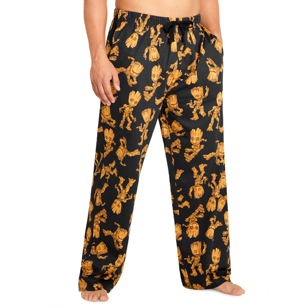 Marvel Pyjama Bottoms for  Men - Groot  Pyjama Bottoms for Men - Get Trend