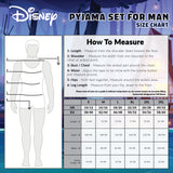 Disney Men Pyjamas Set, T-Shirt & Bottoms Pyjama Set -  Grumpy - Get Trend