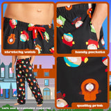 South Park Mens Pyjama Bottoms - Nightwear PJs for Men - Get Trend