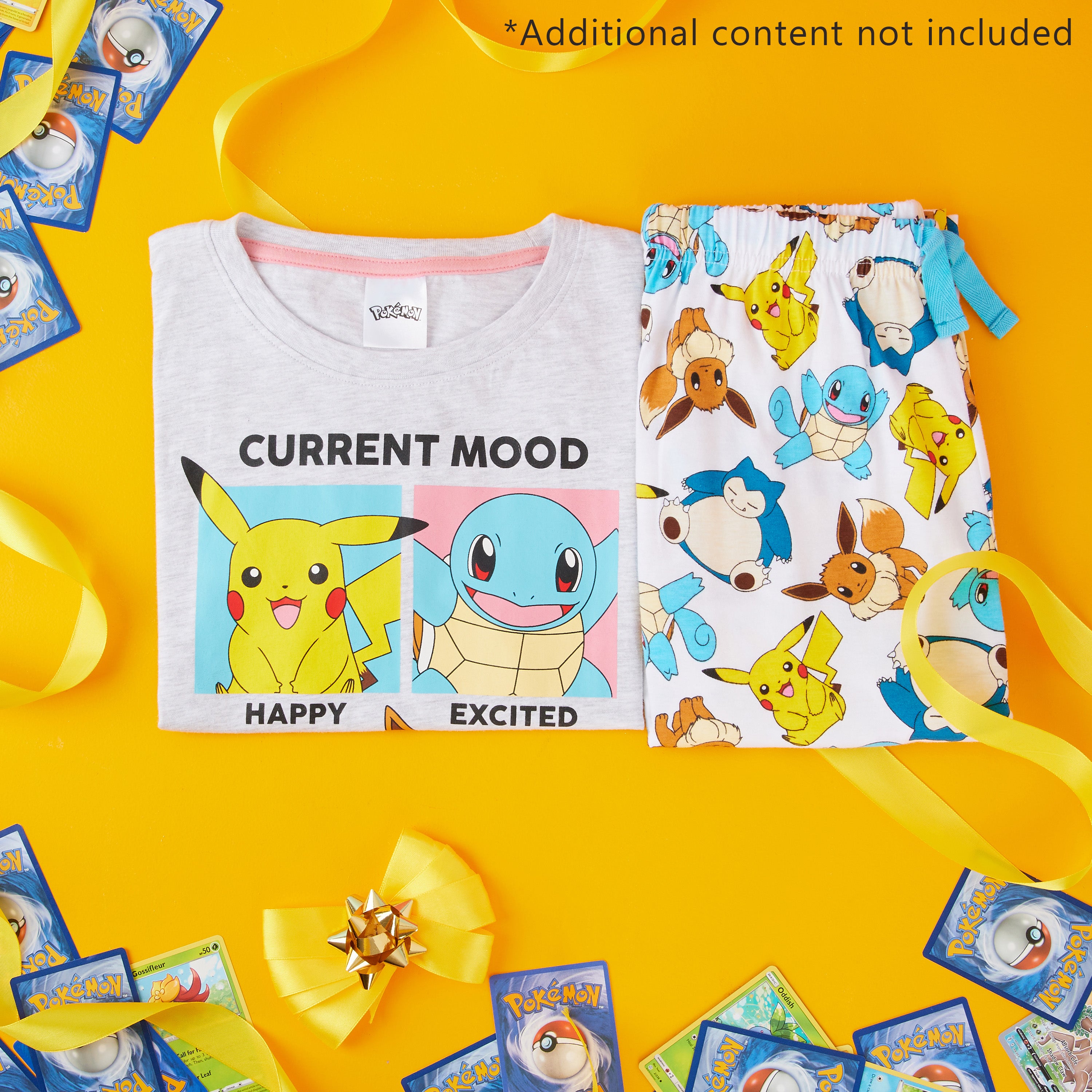 Pokemon Girls Pyjamas Set, Soft Breathable Nightwear - Get Trend