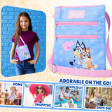 Bluey Handbag for Girls Toddlers Cross Body Shoulder Bag Adjustable Strap