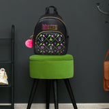 WICKED Backpack PU Faux Leather Teens Women Rucksack Fashion Mini Daypack Girls - Get Trend