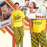 Only Fools and Horses Mens Pyjamas Set - Yellow - Get Trend