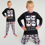 Disney The Nightmare Before Christmas Boys Long Pyjamas Set, Comfortable 2 Piece Nightwear Set - Boys Gifts