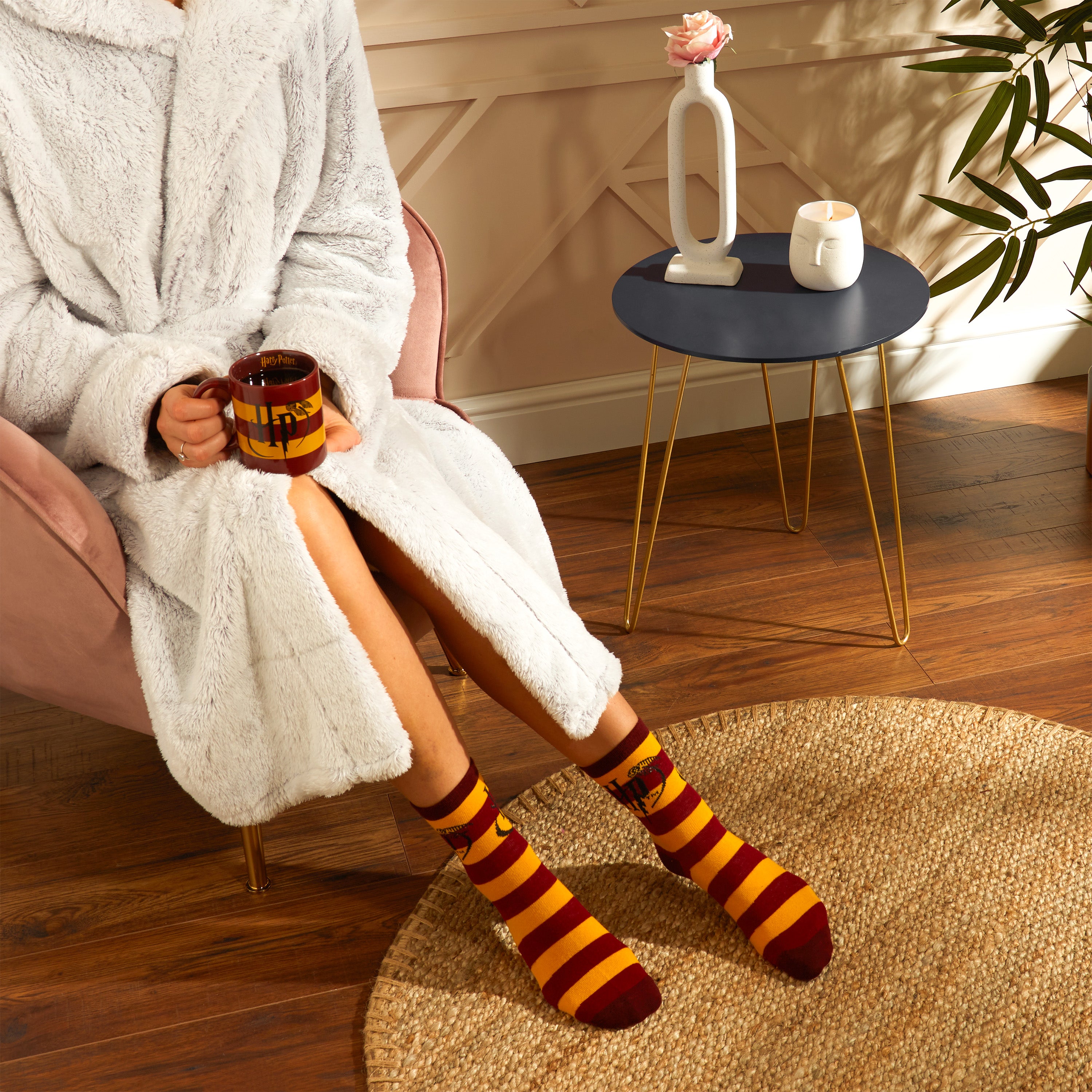 Harry Potter Mug & Socks Gift Set for Women & Teens  Hogwarts Calf Socks - Get Trend