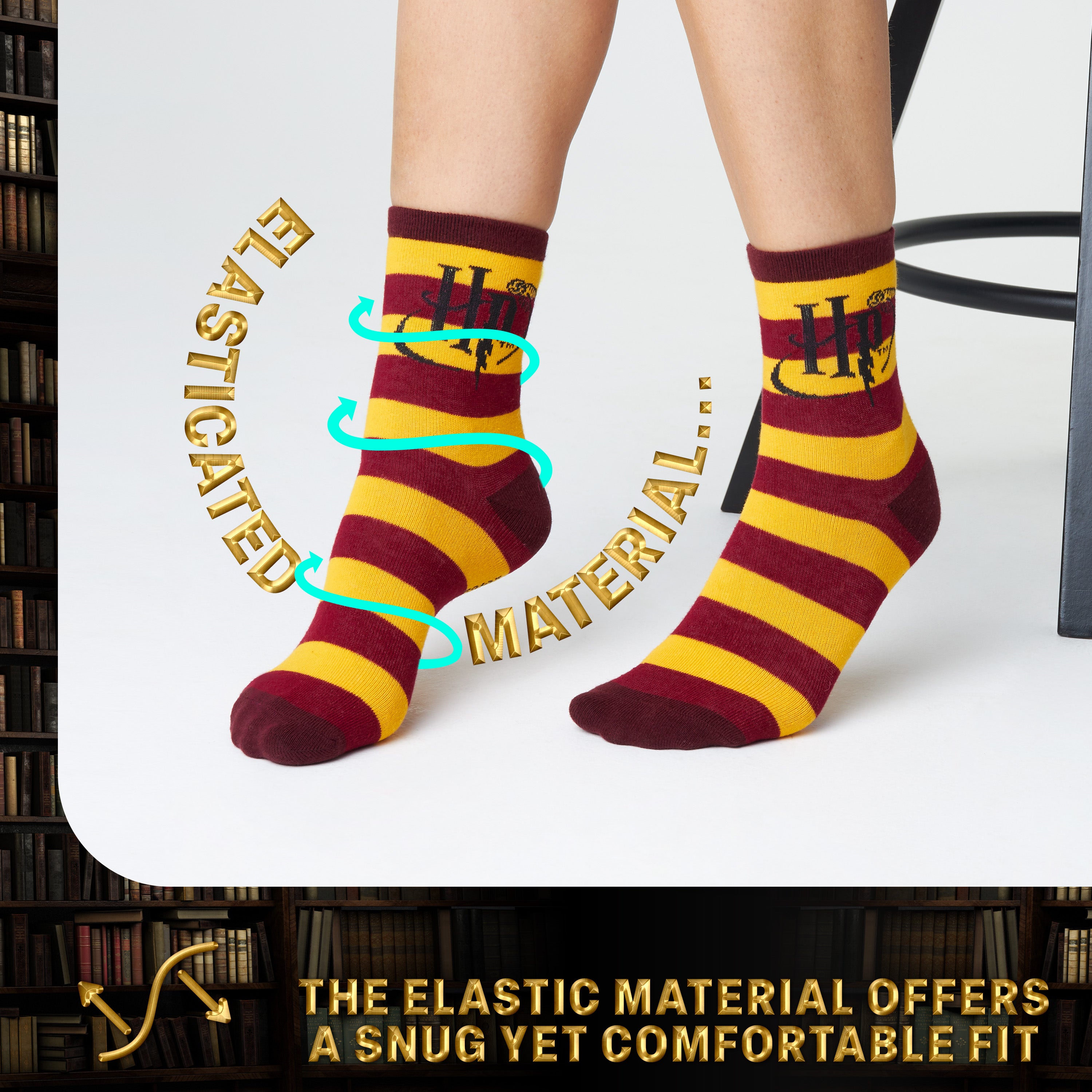Harry Potter Mug & Socks Gift Set for Women & Teens  Hogwarts Calf Socks - Get Trend