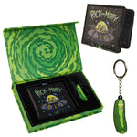 RICK AND MORTY Card Wallet and Keyring Set for Men - Get Trend