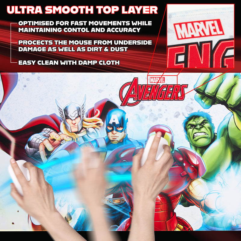 Marvel Avengers Desk Mat,  Large Mouse Mat - Avengers